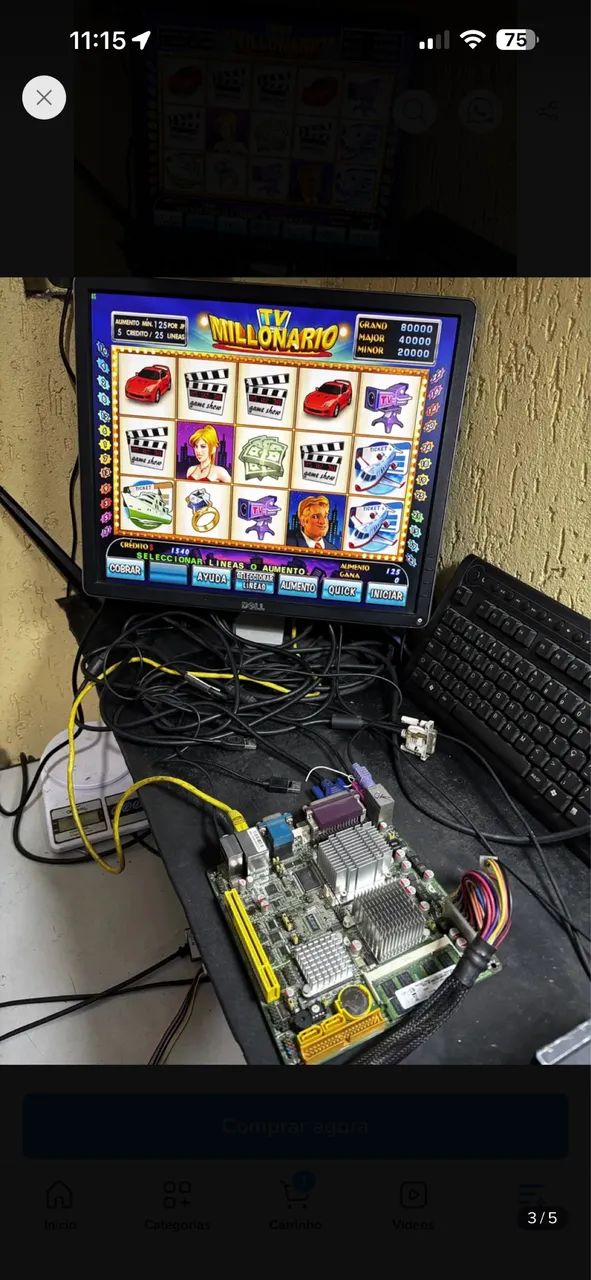Kit Placa Mãe Jetway Nf94-270lf Intel Atom + 2gb 100% - Foto 3