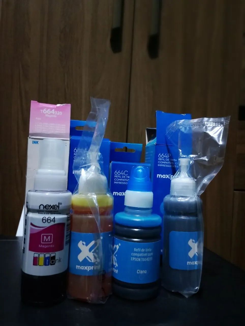 KIT DE TINTAS 664 - NOVAS | COMPATÍVEIS EPSON - Foto 4