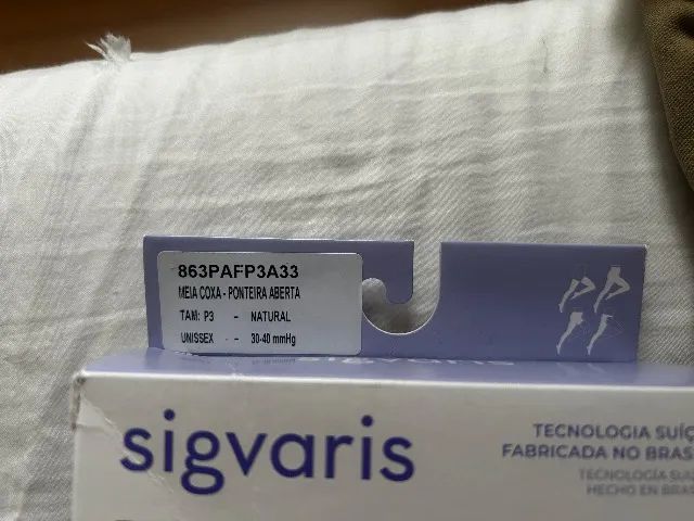 Meia de Compressão Sigvaris 7/8 Select Comfort Premium - Foto 2