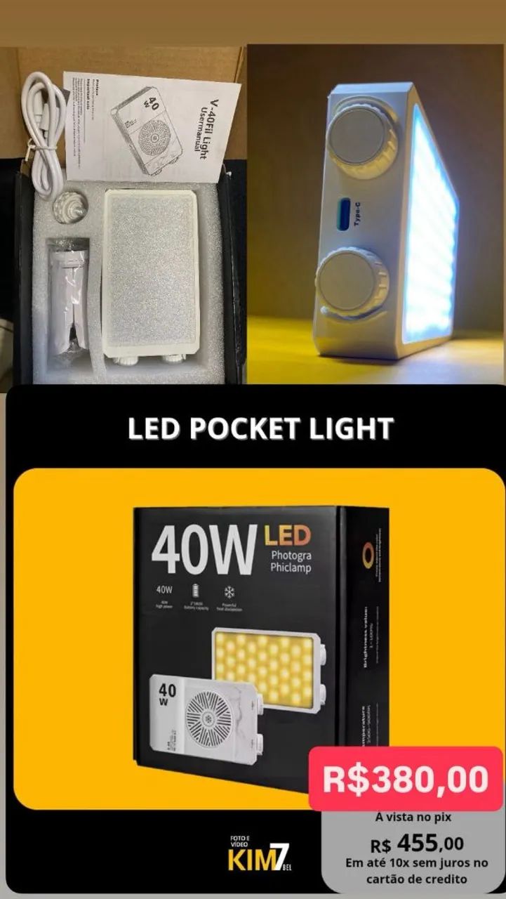Mini painel LED RGB 
