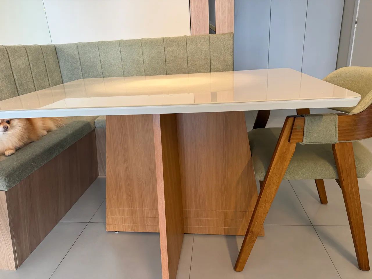 Mesa 1,20 X 1,20 novinha 