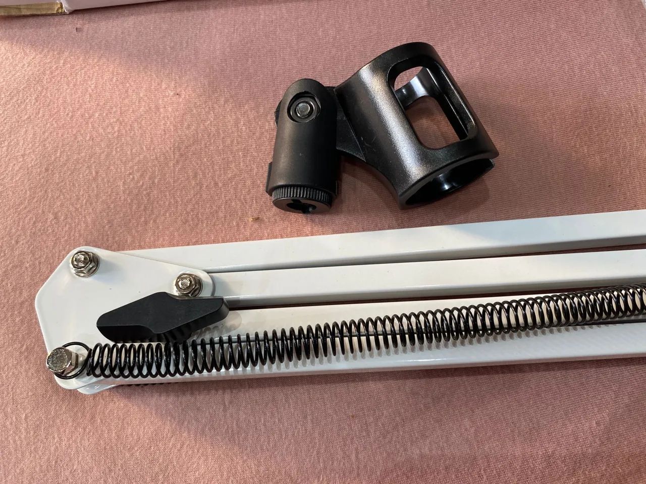 Suporte de metal para microfone de mesa - Foto 2