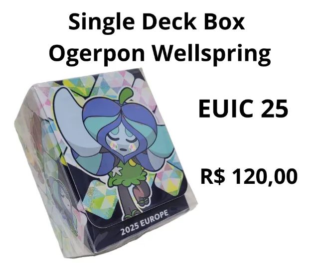 Pokémon - Single Deck Box NAIC ou EUIC - Originais e lacradas