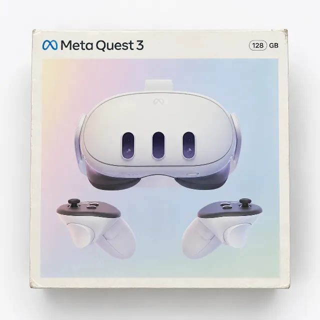 Óculos Vr Meta Quest 3 128 Gb Branco - Foto 3