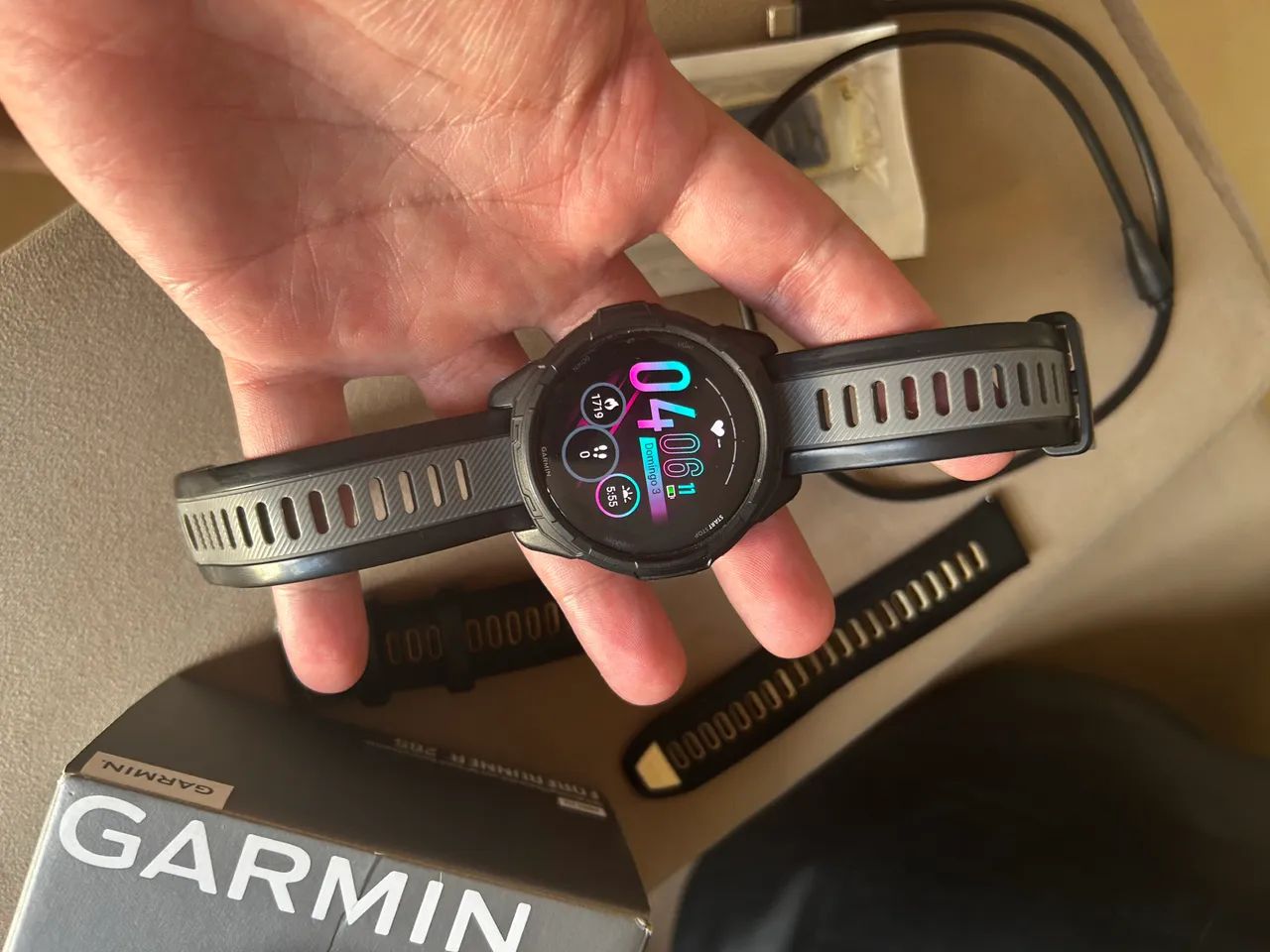 Relógio Smartwatch Garmin Forerunner 265 Amoled - Smartwatches