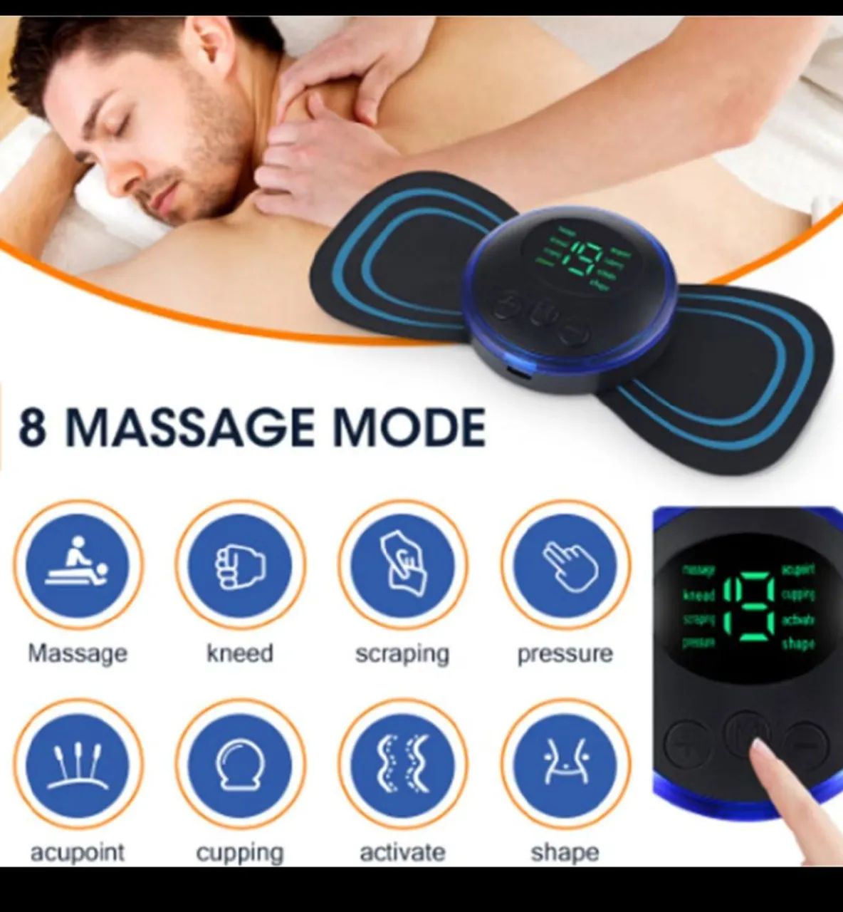 Massageador eletrônico portátil  - Foto 3