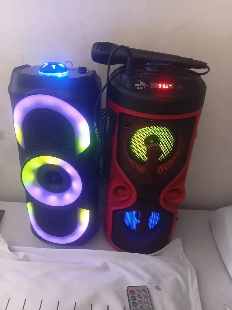 2 CAIXA DE SOM PEN DRIVE , microfone, micro SD, rádio fm, - Foto 4