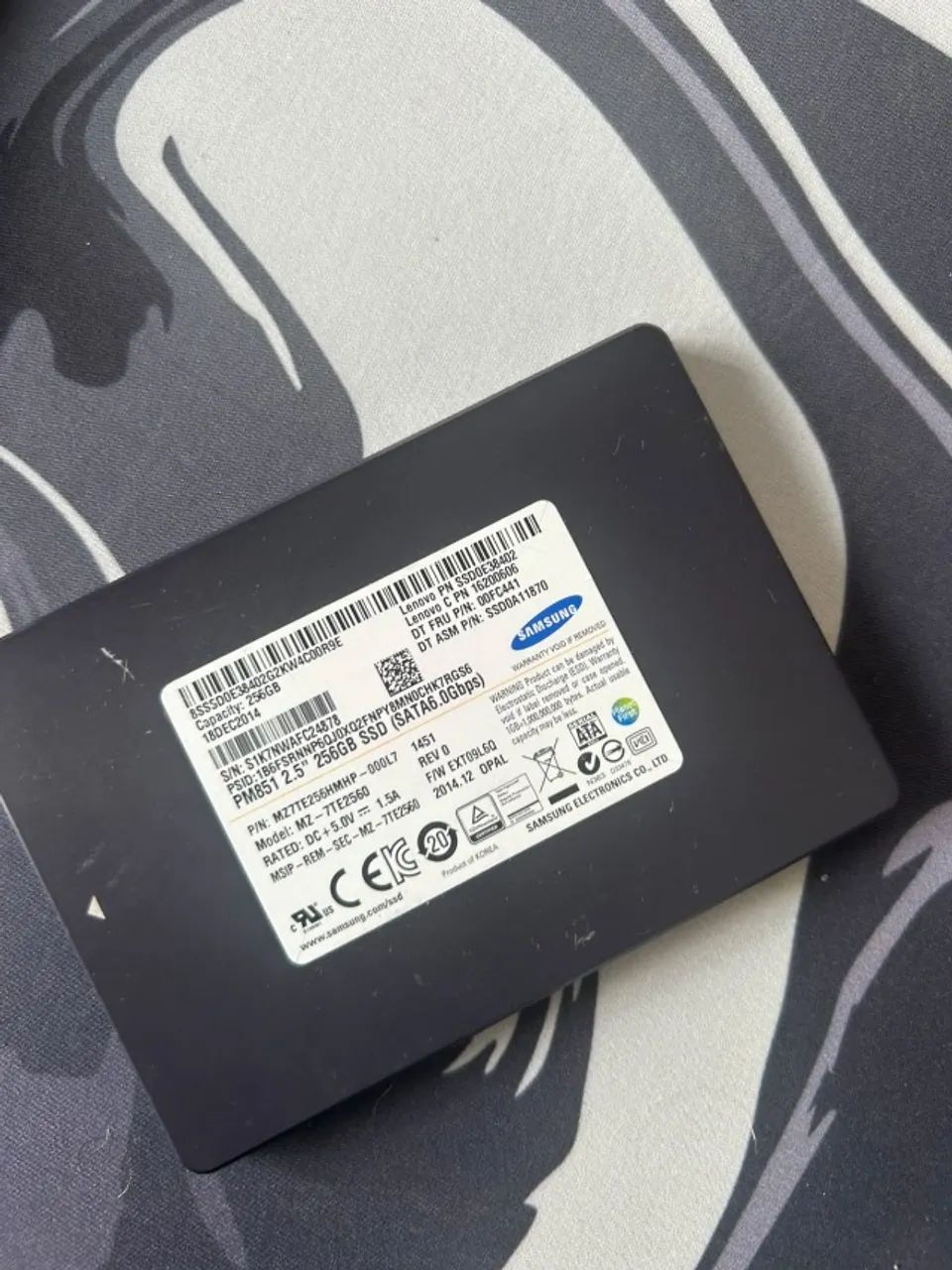 ssd samsung 256gb - Foto 2