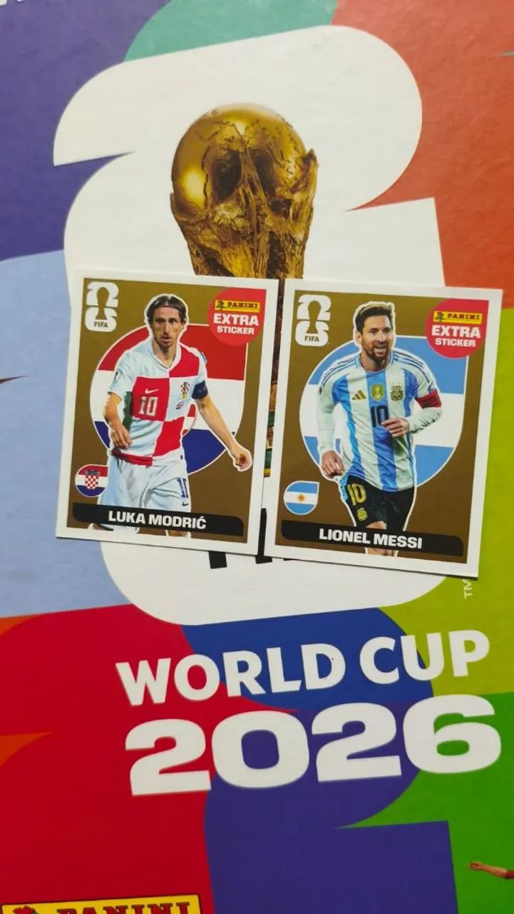 Vendo figurinha extra ouro da copa  - Foto 3