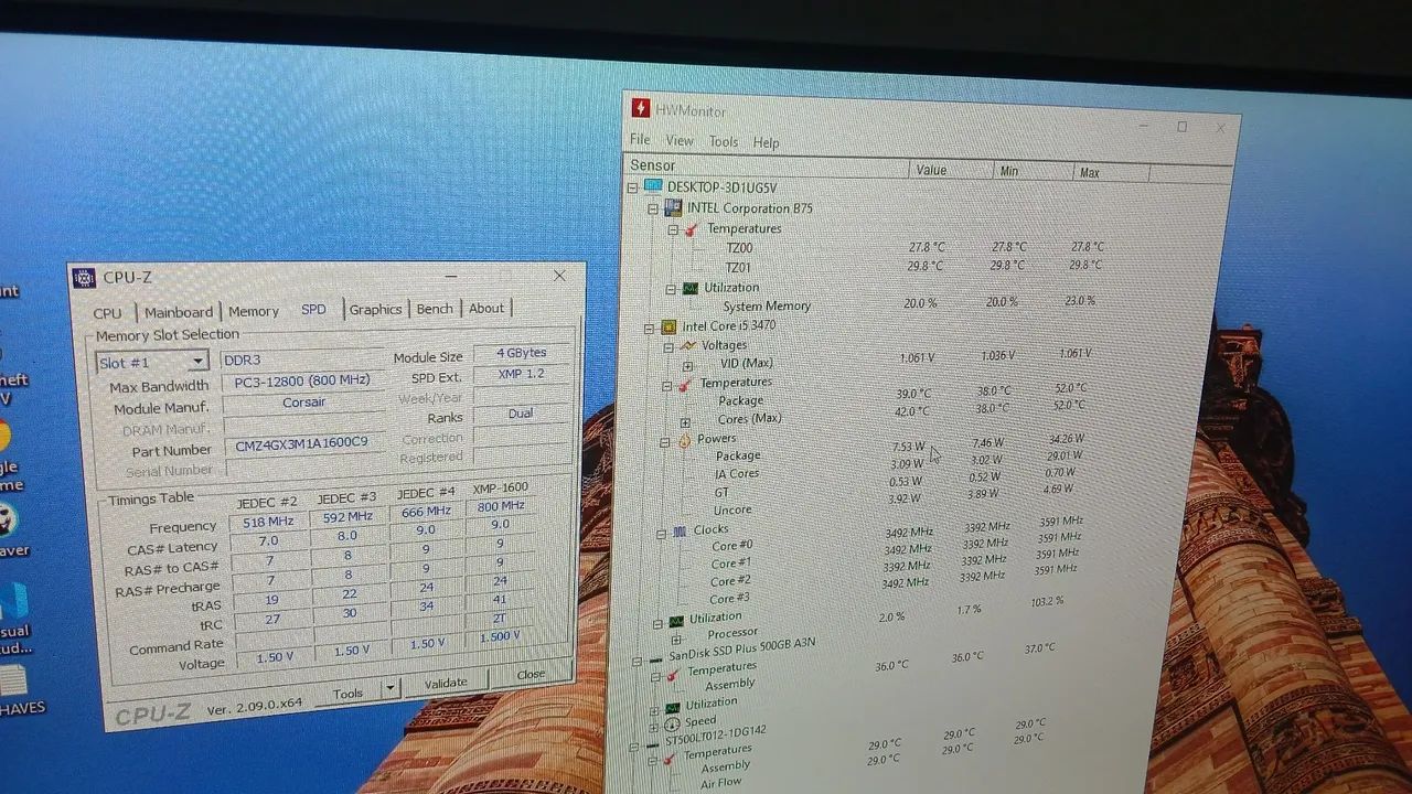 PC Intel i5 3470 completo - Foto 3