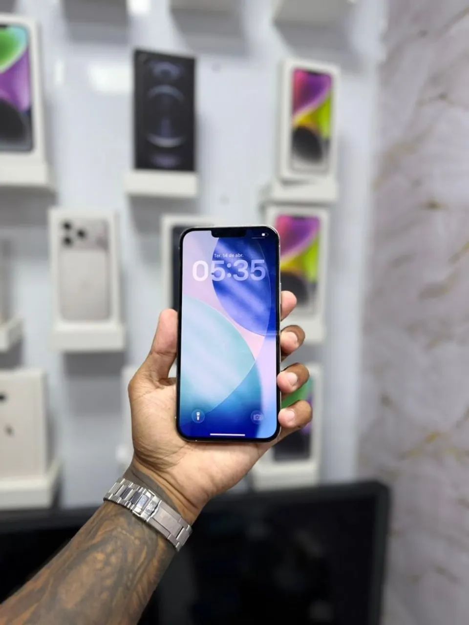 IPHONE 13 PRO MAX 128GB<br>R$ 3.299,00 - Foto 5