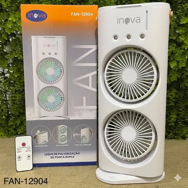 Ventilador de Mesa Inova FAN-12904 38cm 8 Pás e Controle Remoto - Foto 2