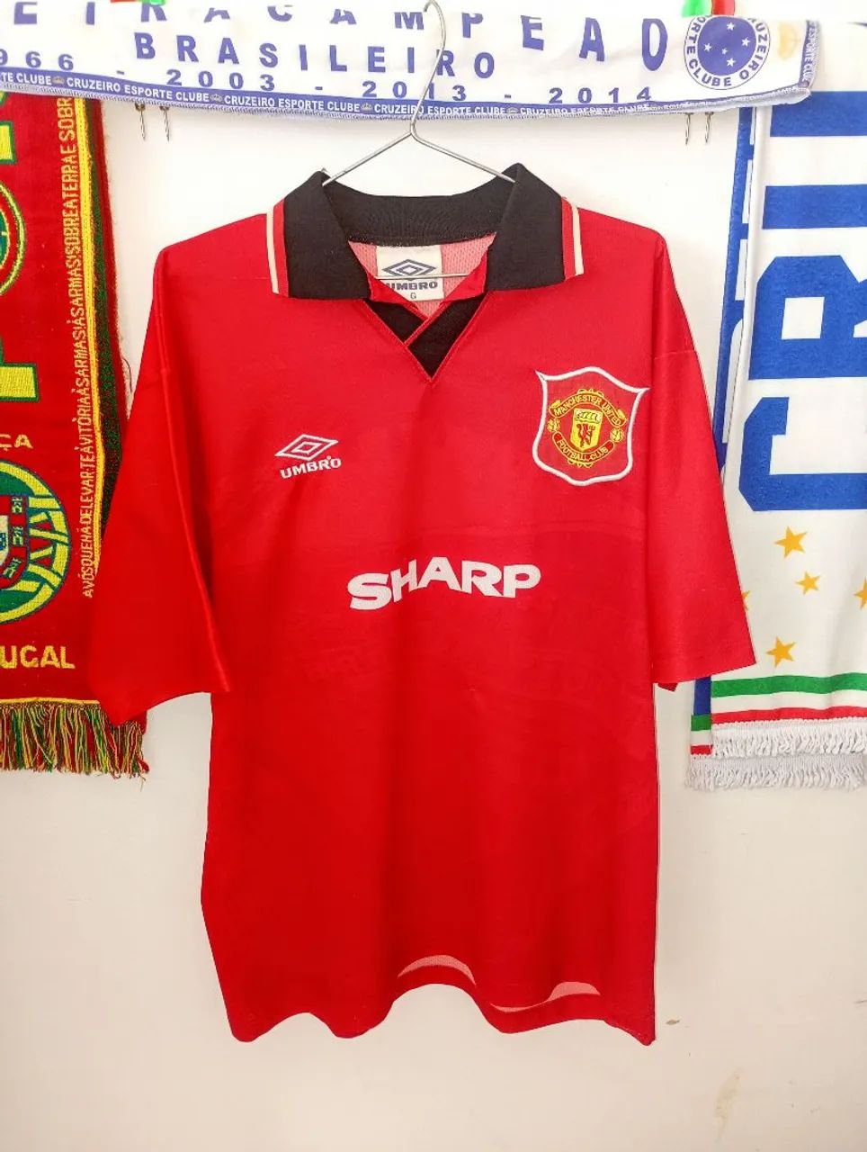 Camisa Manchester United original 1995 - Foto 3