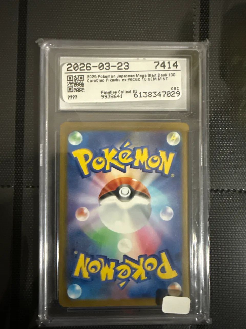 Carta Pokémon graduada - pikachu 10 - Foto 2