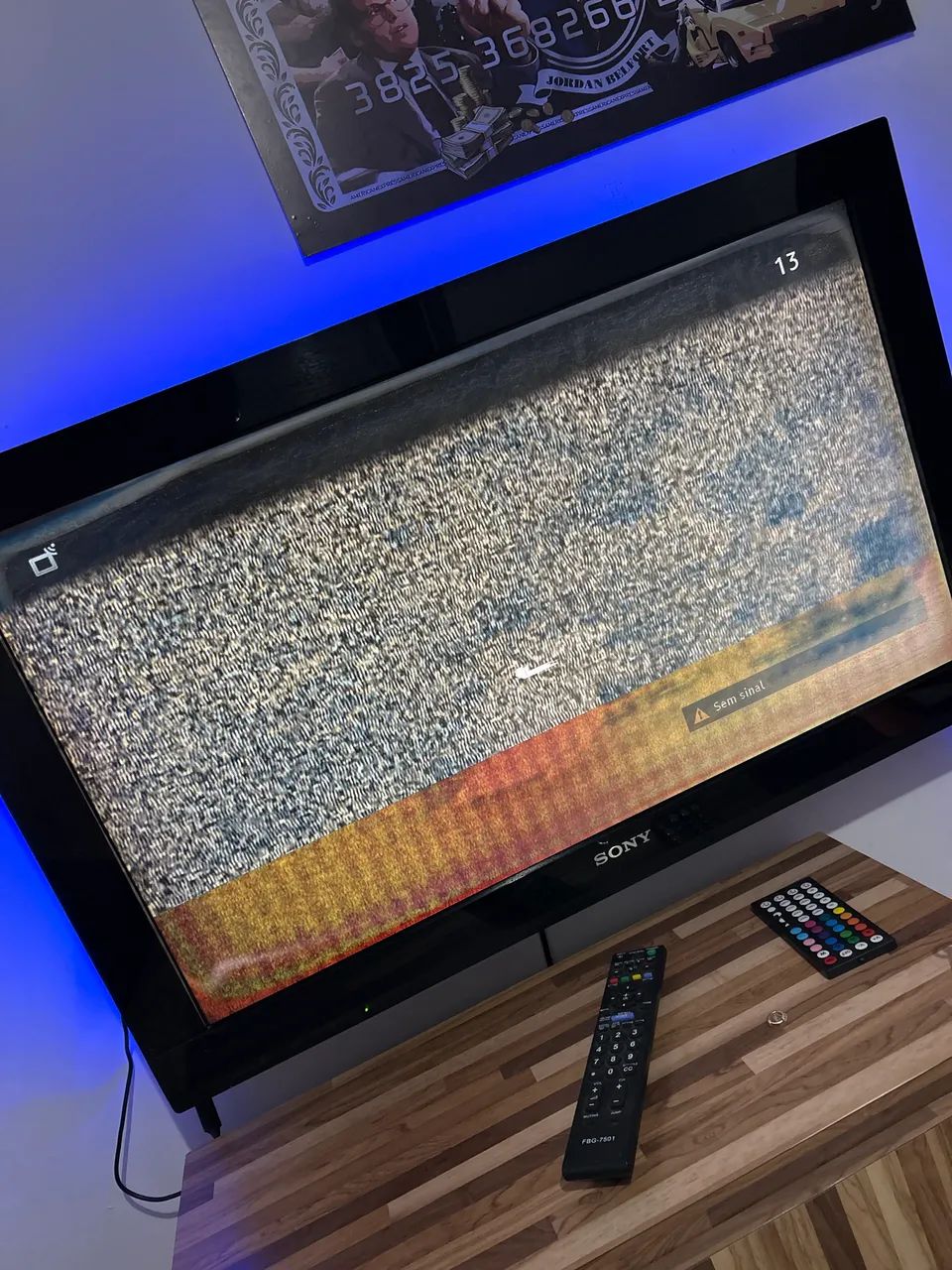 Tv Sony com defeito na tela 