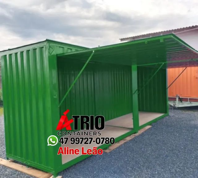 Ponto de coleta coletiva Container ecoponto direto de fábrica