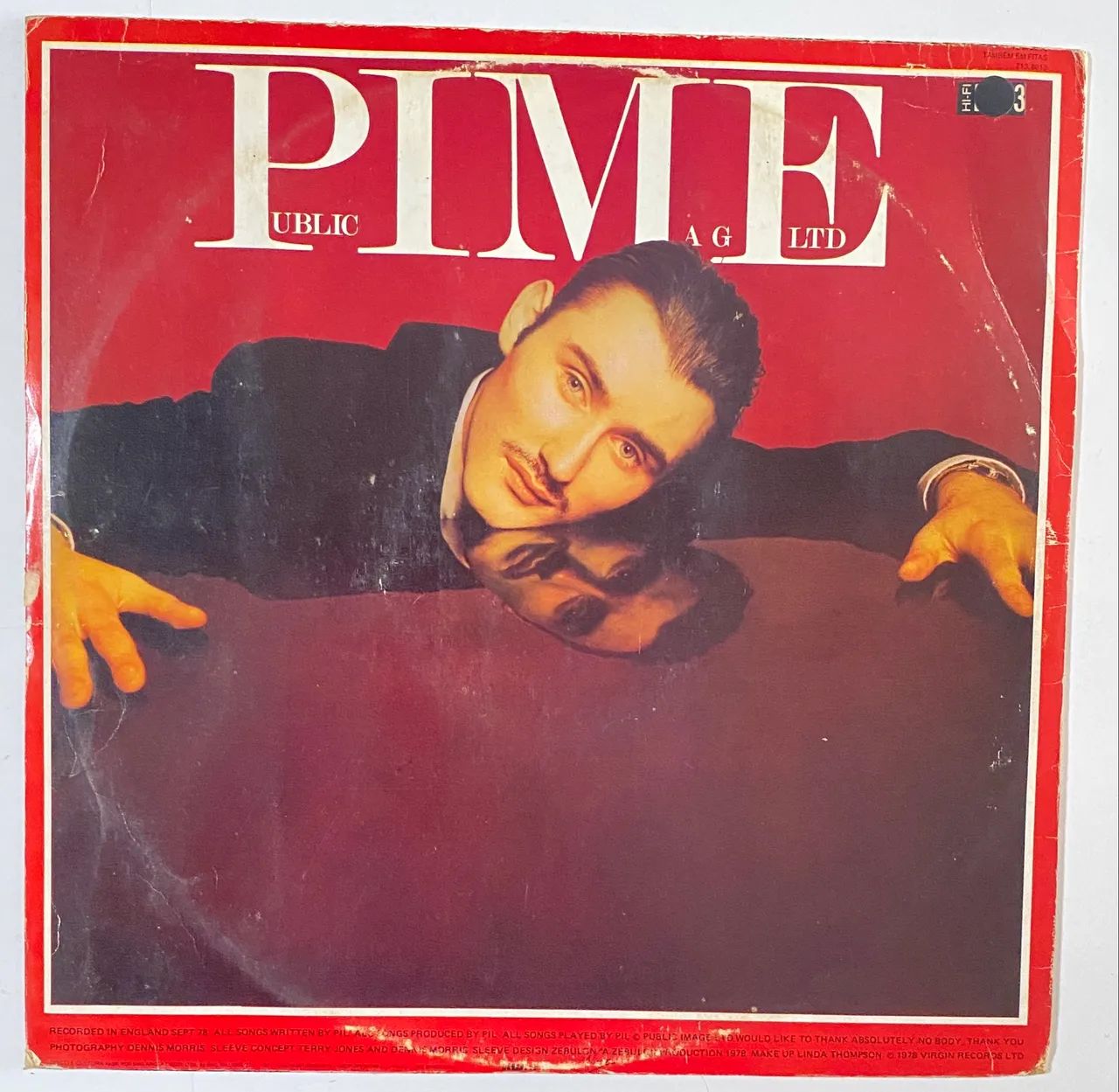 Public Image Ltd. (PIL) - First Issue - LP Vinil - Pressing Brasileiro 1987 - Foto 2