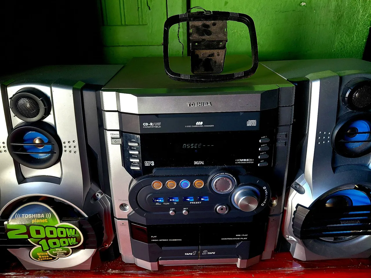 Panasonic 
電動アシスト付き自転車　ジェッター System Panasonic SA AK 18 - Capacidade 5 CDs, 2 Tape K7