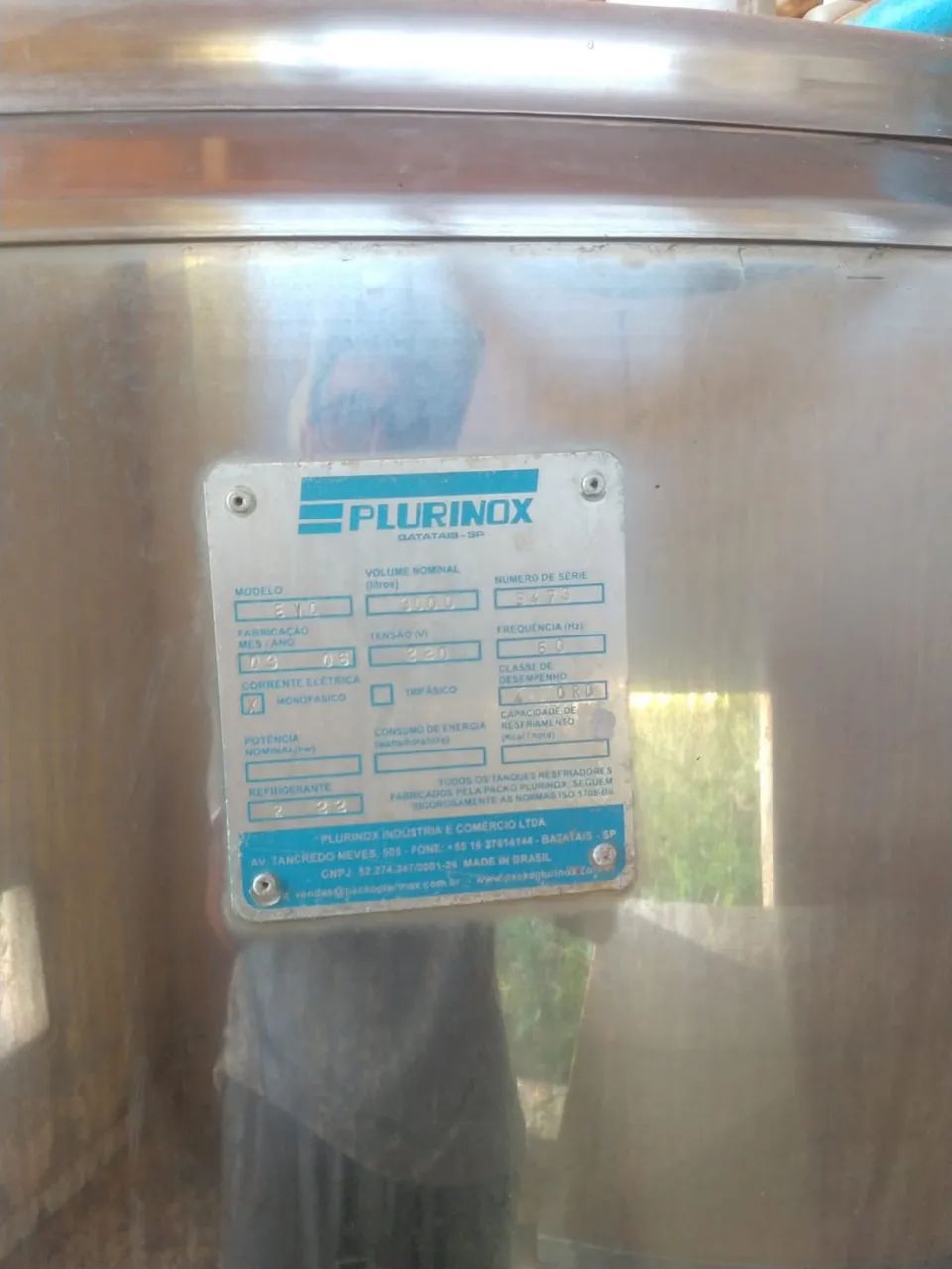 Tanque de Leite 3000 litros Plurinox - Foto 2