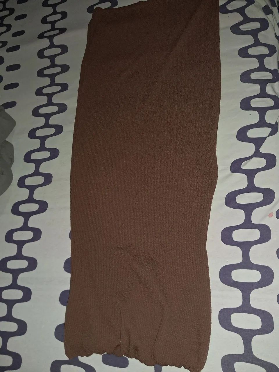 Vestido marrom tomara-que-caia TAM. M - Foto 5
