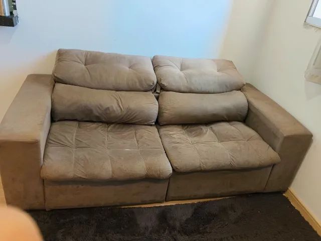 Vendo - Sofá 3 Lugares Retrátil E Reclinável Kappesberg - Usado