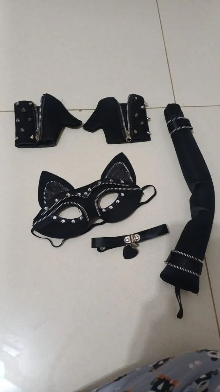 Fantasia halloween gato