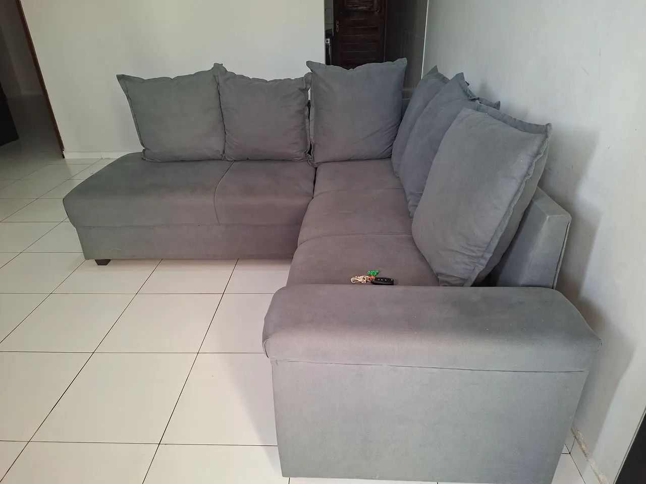 Sofá  de canto 5 lugares - Estado de Novo - Foto 3