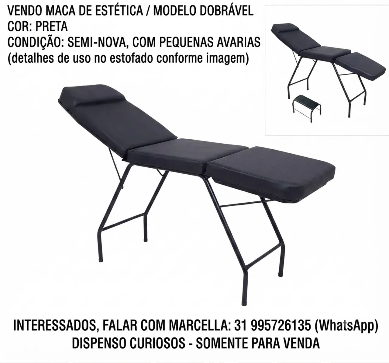 Maca de estética 