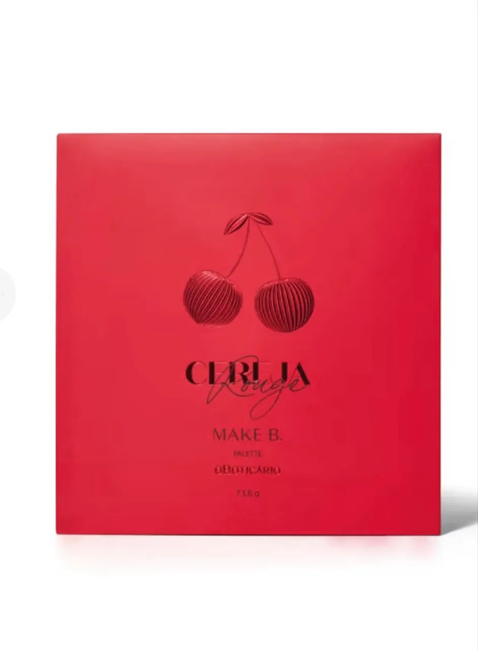 paleta maquiagem cherry o Boticário 