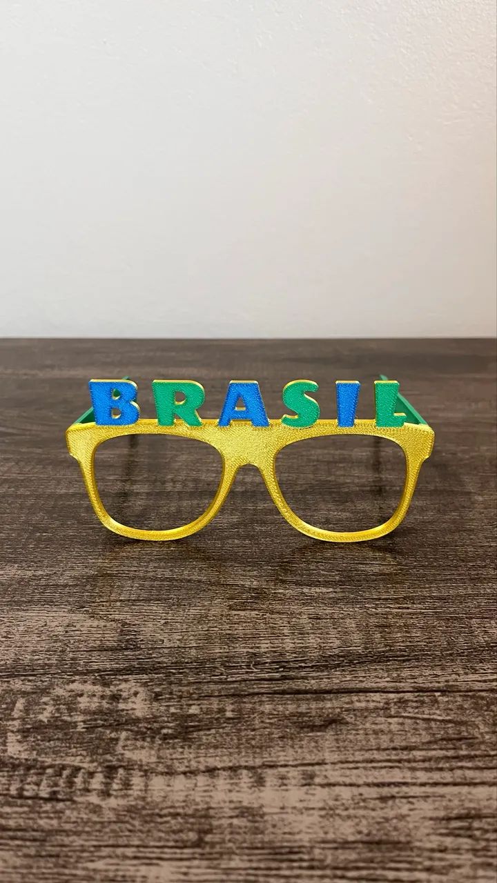 Óculos Brasil Copa | Acessório Divertido para Torcer - Foto 4