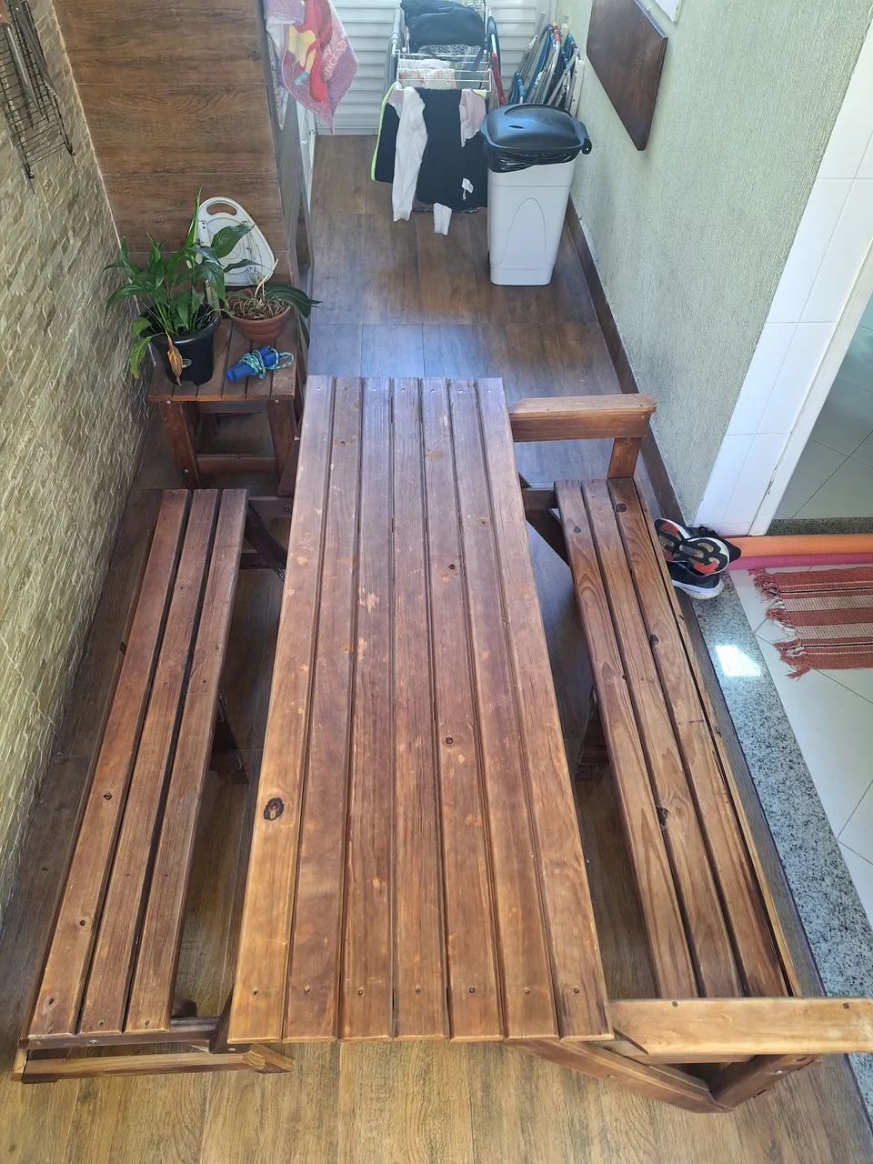 Banco/Mesa para varanda - Foto 3