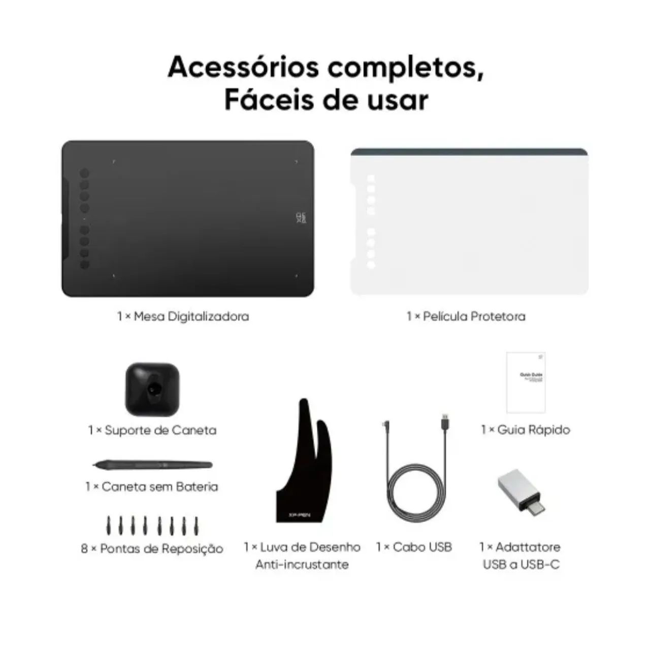 Mesa Digitalizadora XP-Pen Deco 01 V3 ORIGINAL - Foto 3