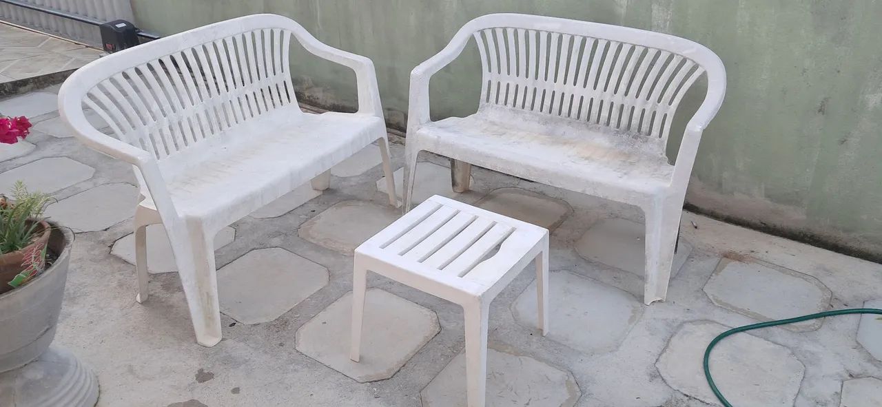 Conjunto para piscina ou jardim
