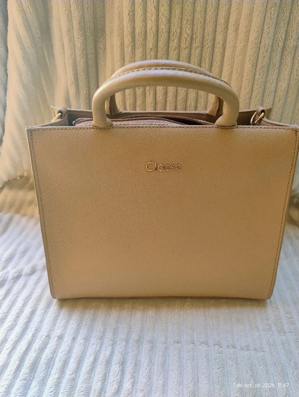 Bolsa Classe couro