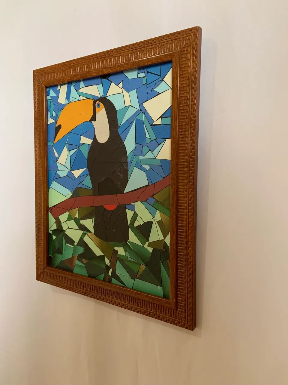 Quadro decorativo tucano - Foto 4