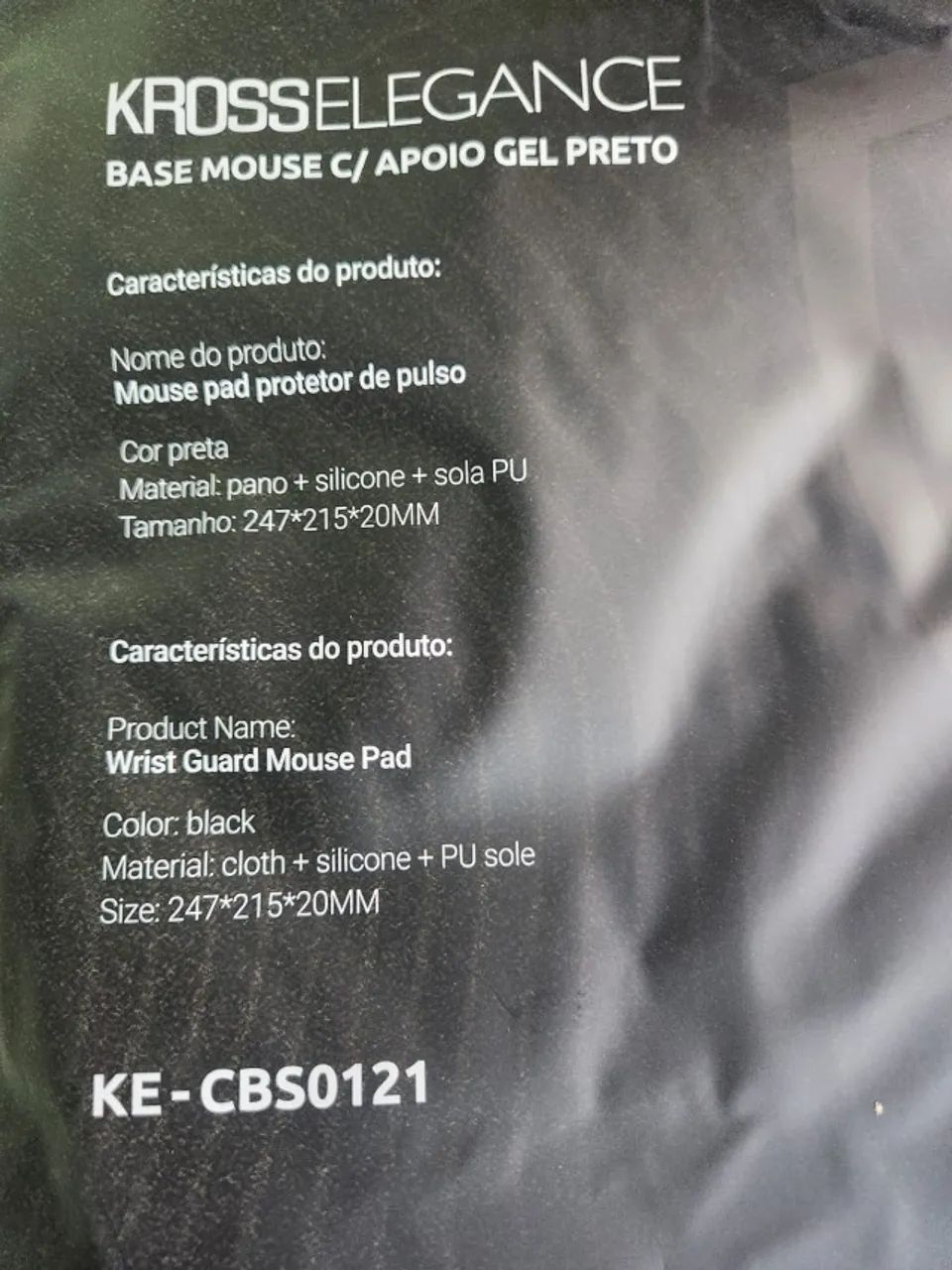 MOUSEPAD KROSS C/ APOIO GEL KE-CBS0121 - Foto 4