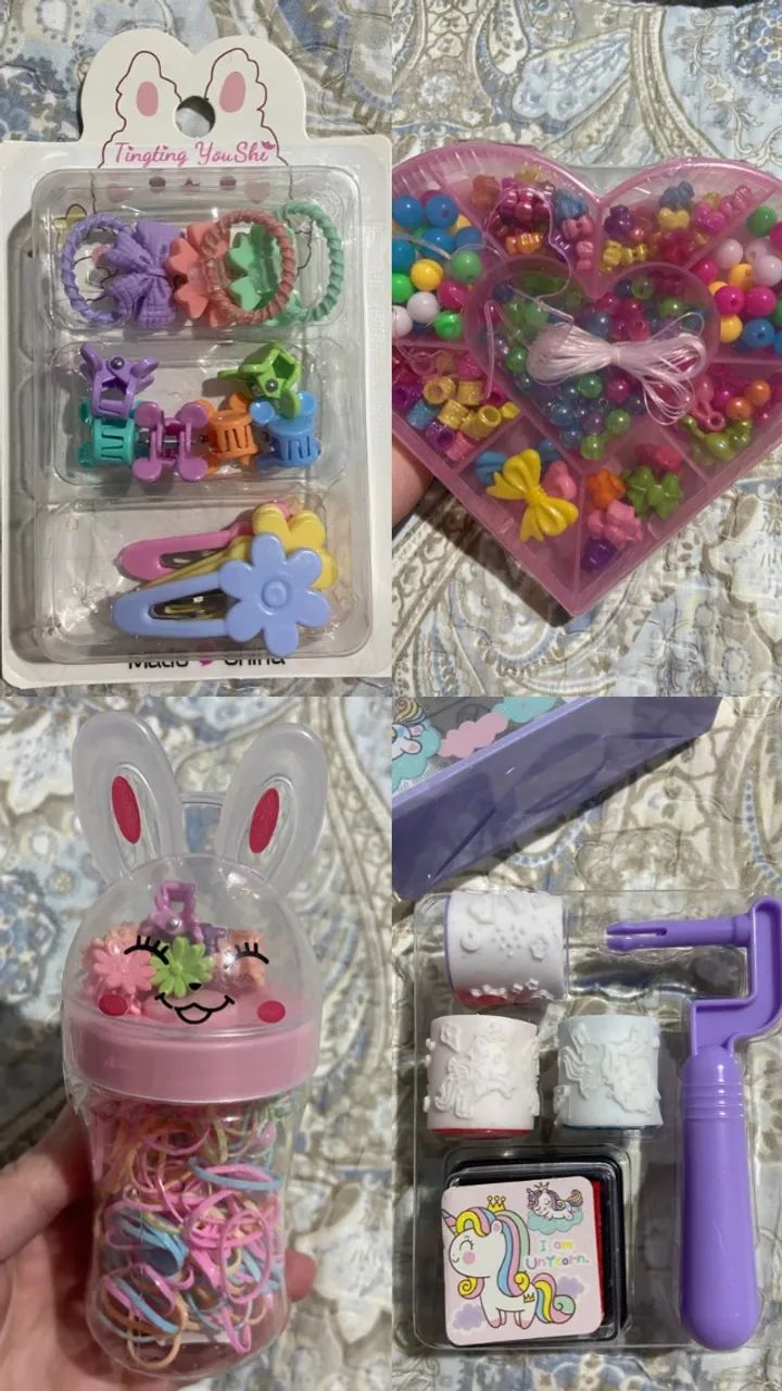 Acessórios e papelaria para menina - Foto 2