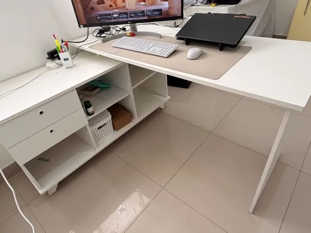 Escrivaninha em L - Foto 4
