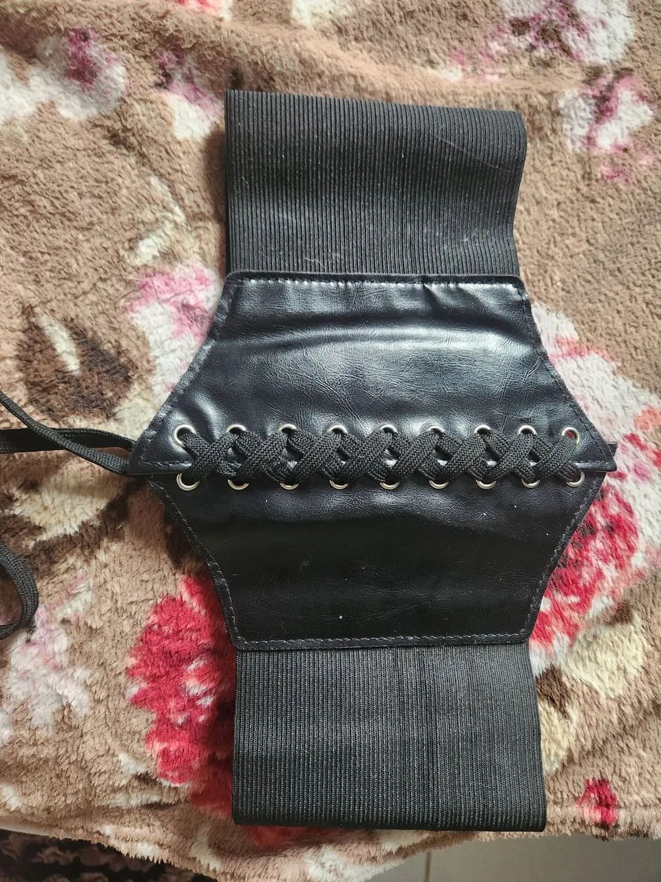 Cinto Espartilho Corset Preto