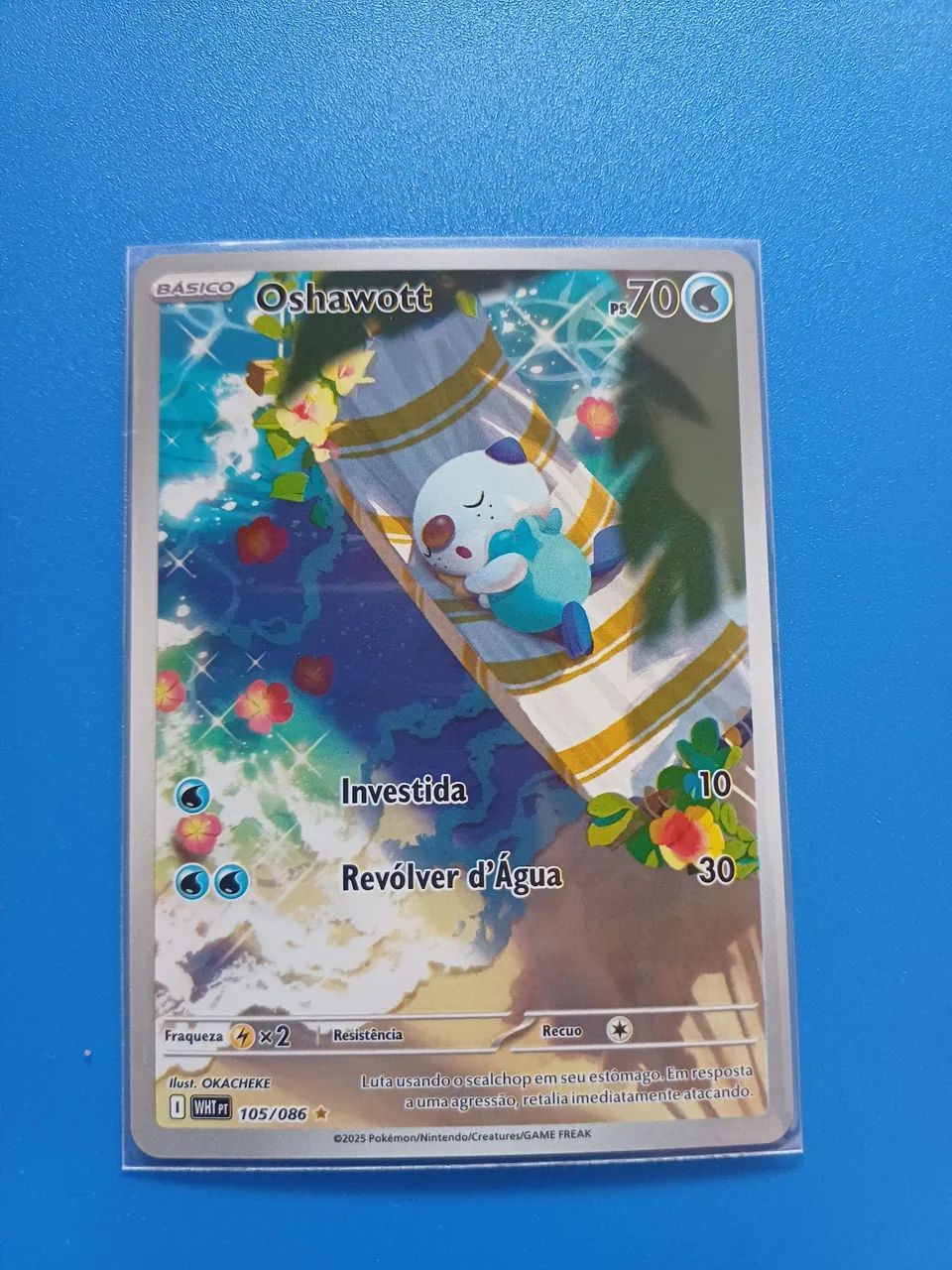 Carta Pokemon Oshawott NM  - Foto 3