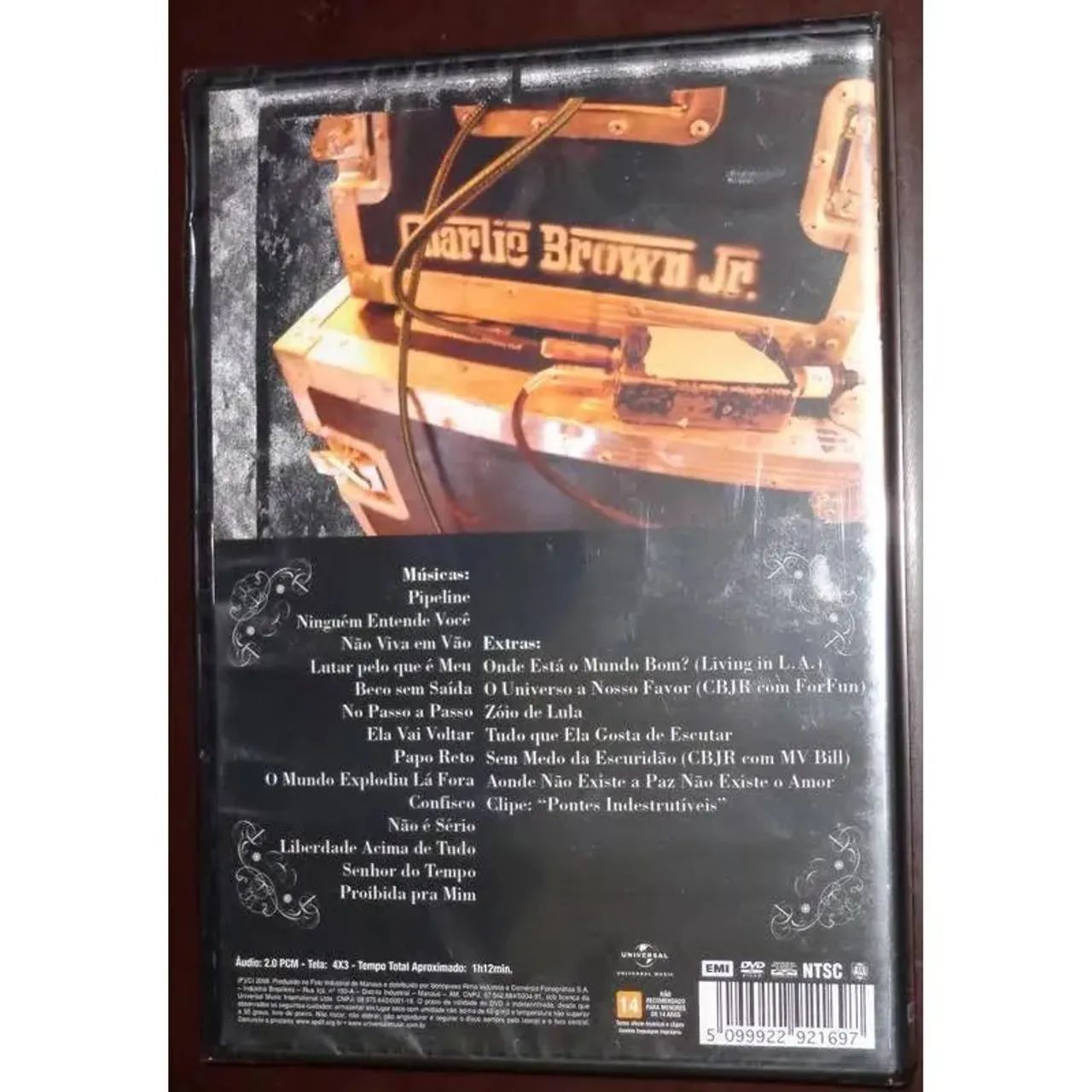 DVD charlie Brown Jr - Ritmo, ritual e responsa - lacrado - Foto 2