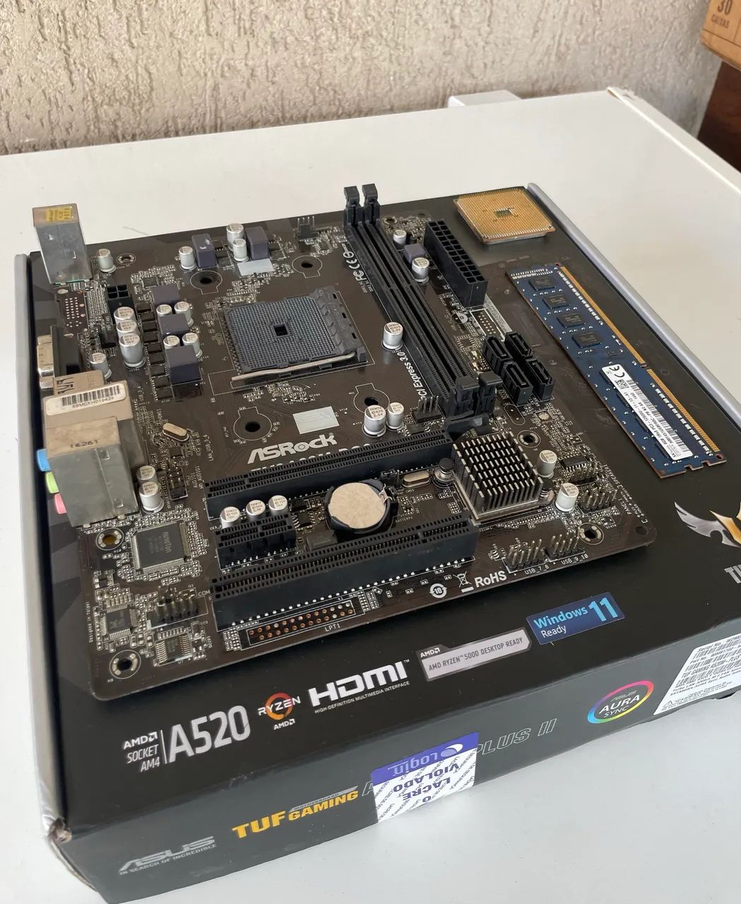 Placa mãe ASRock FM2A88M-DG3+