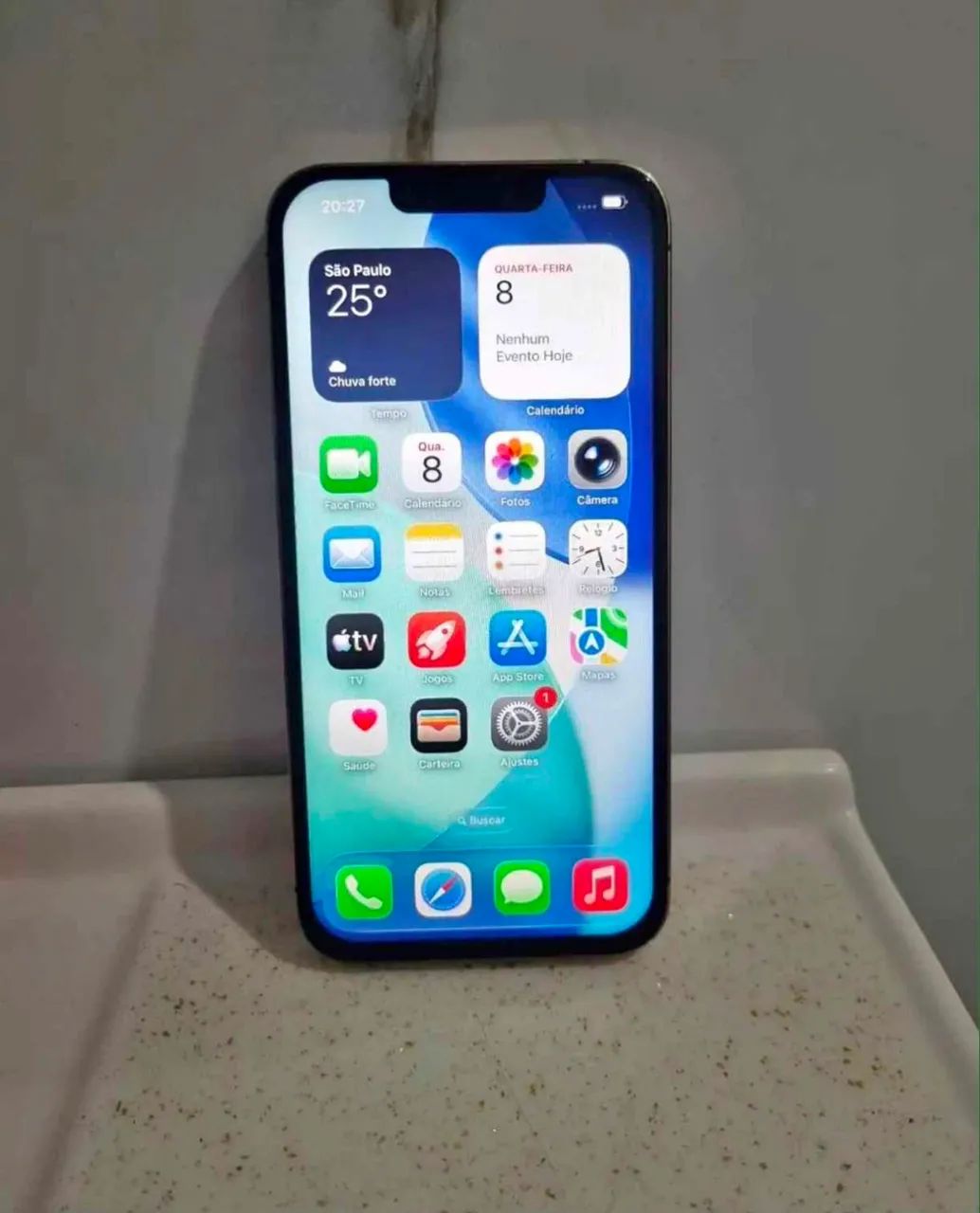 iphone 13 pro  128 GB  85%  bateria  gold  