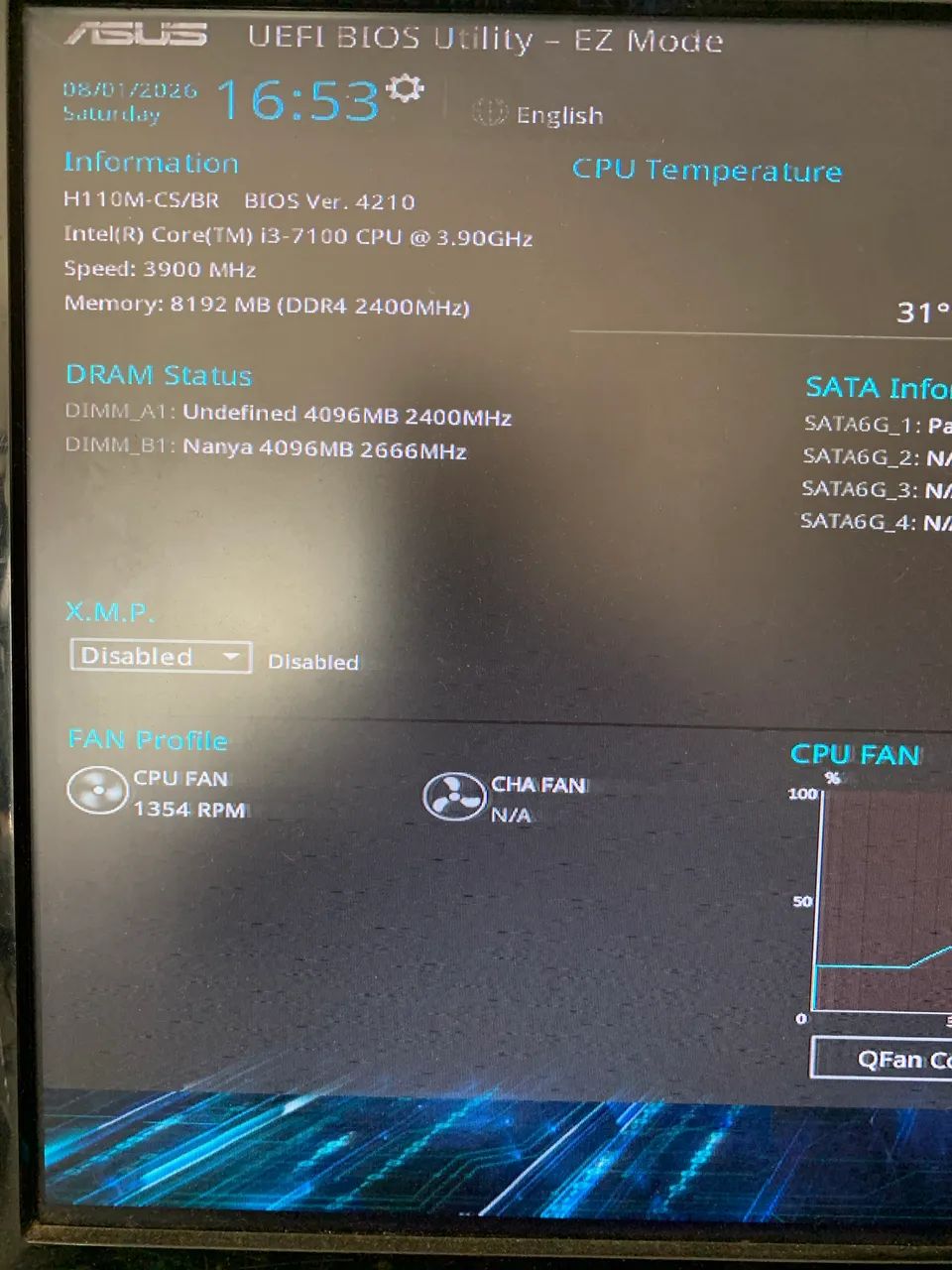 Cpu i3 7? geração 8gb ssd 120gb - Foto 2