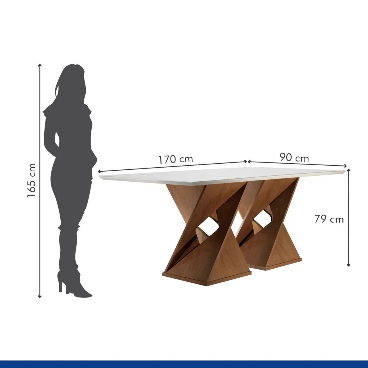 Mesa de jantar para 6 cadeiras  - Foto 5