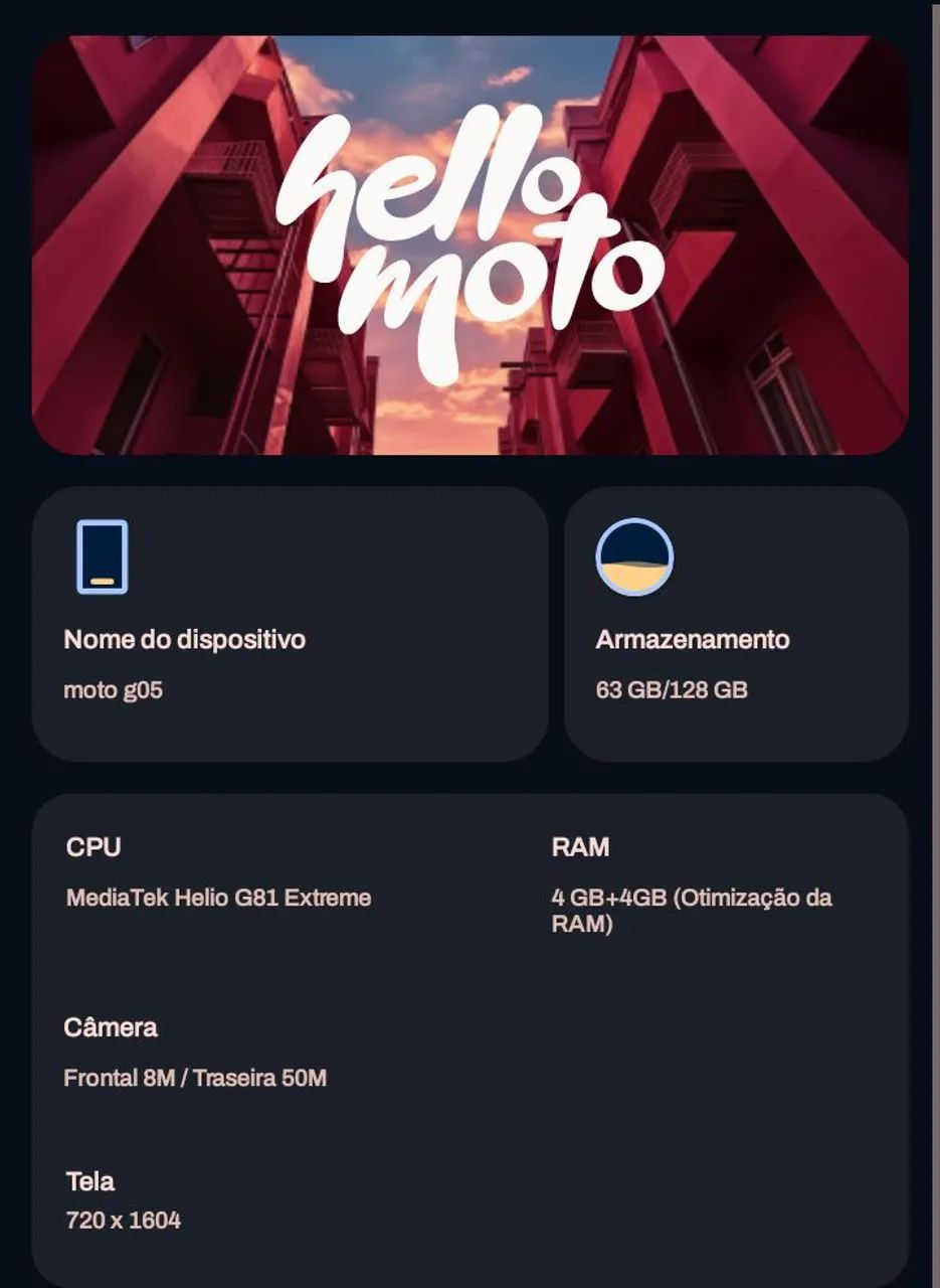 Moto g05 - Foto 3