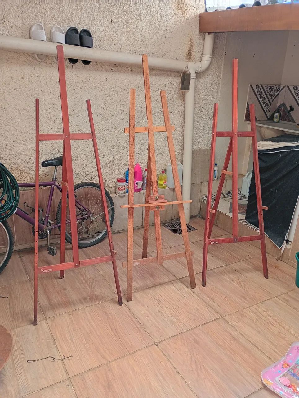 Cavaletes para pintura ou exposição  - Foto 3