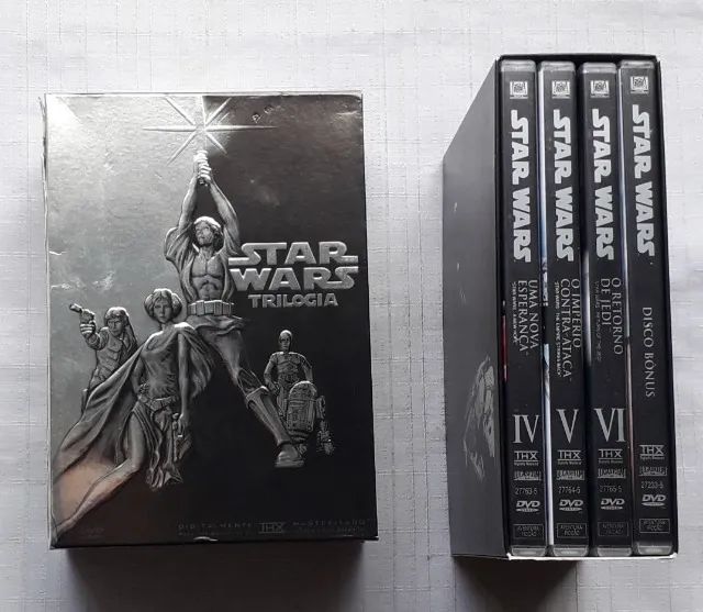 Dvd Box Trilogia Star Wars - Ep. IV-V-VI (original) - CDs, DVDs