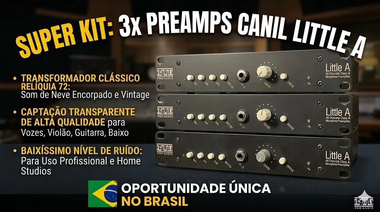3 x Preamp Canil Little A 