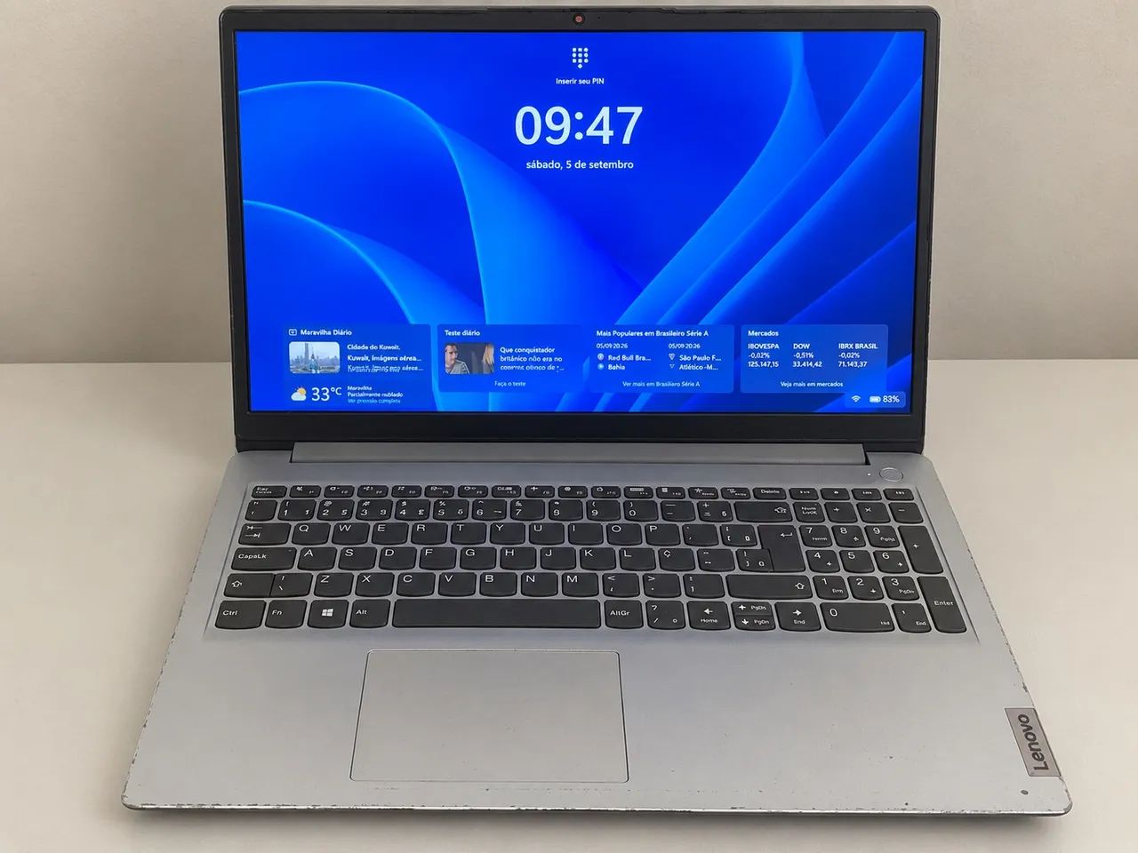 i5 12ª Ger, 16GB RAM, SSD 512GB - Notebook Lenovo IdeaPad 1